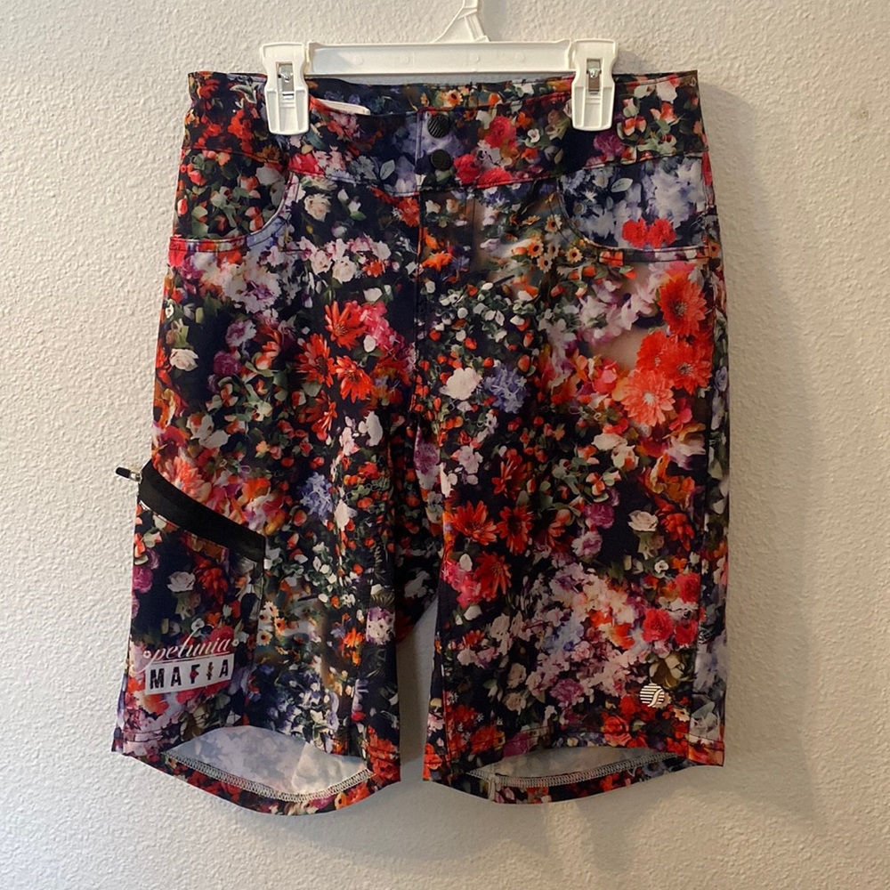 She Beest floral swim shorts size small